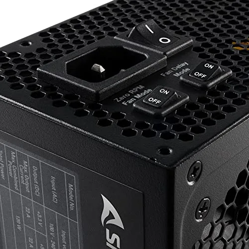 Sharkoon SilentStorm Cool Zero 650W noir - vue 3