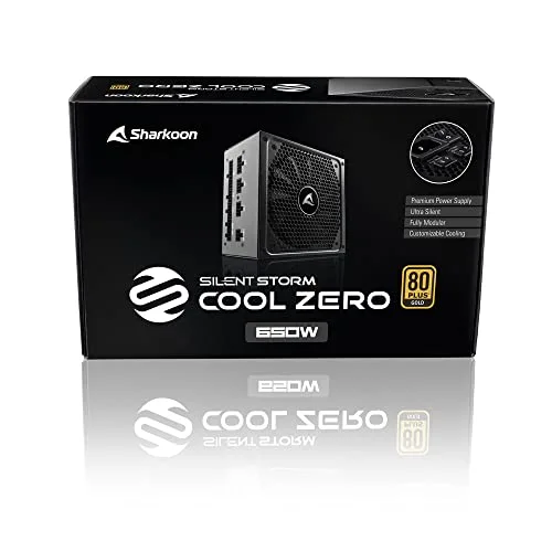 Sharkoon SilentStorm Cool Zero 650W noir - vue 5