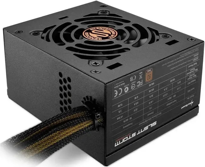 Sharkoon SilentStorm SFX Bronze unité d'alimentation d'énergie 450 W 20+4 pin ATX Noir - image 2