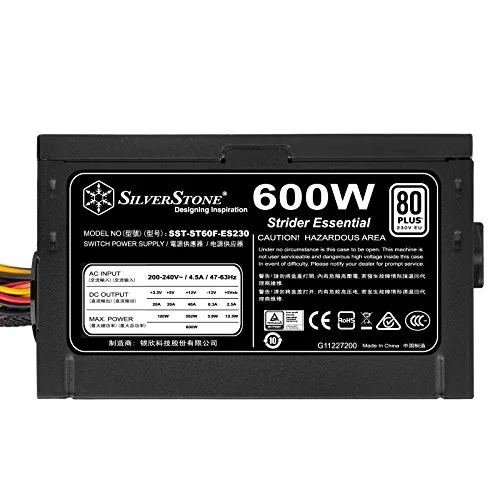 SilverStone ST60F-ES230 600W 80+ Bronze - vue 6