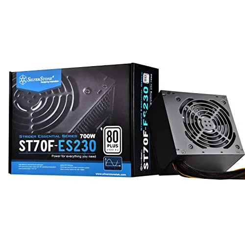 Silverstone ST70F-ES230 unité d'alimentation d'énergie 700 W 20+4 pin ATX ATX Noir - alimentation vue principale