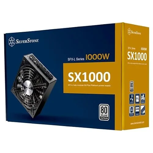SilverStone SX1000-LPT 1000W 80+ Platinum modulaire - vue 9