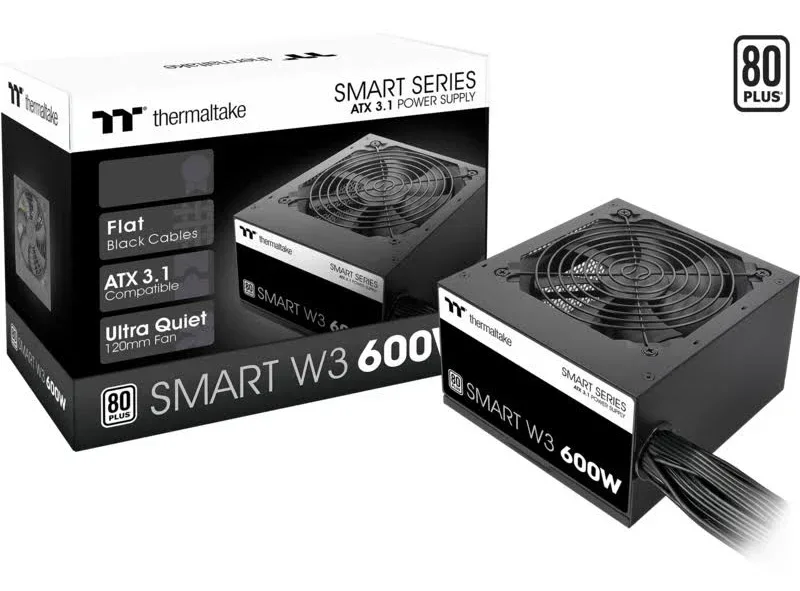 Smart W3 0600W alimentation 600 watt - alimentation vue principale