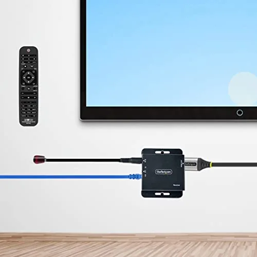 StarTech Kit d'extension HDMI 4K30 Hz 39 m/1080p 70 m Cat5e/Cat6 PoC IR émetteur récepteur - vue 8