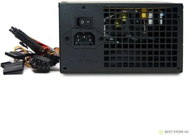Alimentation Tecnoware Atx 550, ventilateur silencieux, 2xsata, 1x24 pôles, 1x4+4 pôles, 2xmolex - image 4