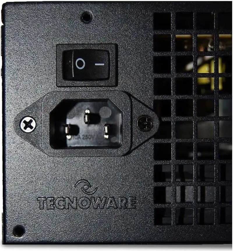 Alimentation Tecnoware Atx 550, ventilateur silencieux, 2xsata, 1x24 pôles, 1x4+4 pôles, 2xmolex - image 5