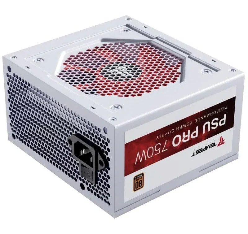 Alimentation Tempest PSU PRO 750W 80+ Bronze Blanc - alimentation vue principale