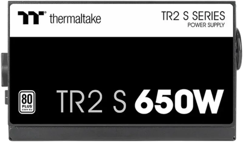 Alimentation Thermaltake 650 W 80 PLUS, modèle PS-TRS-0650NNSAWE-2, protection avancée - image 4