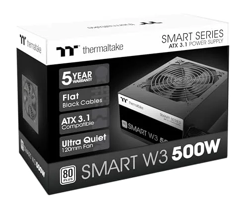 Thermaltake Smart W3 500W - vue 6