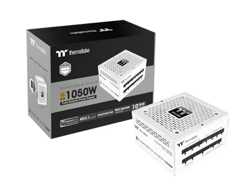 Thermaltake - Toughpower GF A3 Snow 850W - ATX 3.0-80+ Gold - Alimentation PC modulaire - vue 2