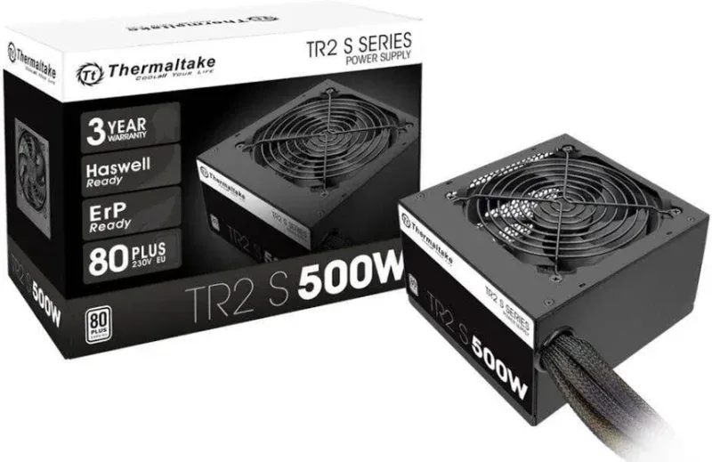 Thermaltake TR2 S 500 W 80 Plus - alimentation vue principale
