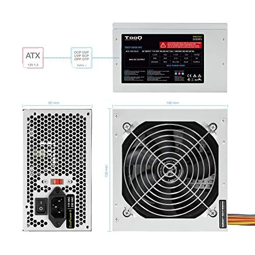 TooQ Ecopower II 500W - vue 4