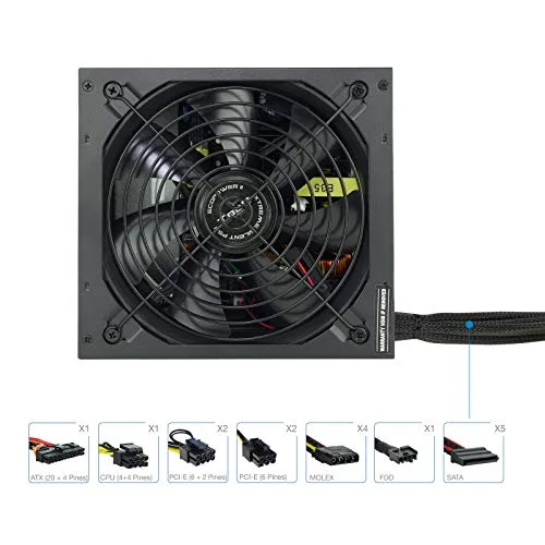 TooQ Ecopower II 750W - vue 3