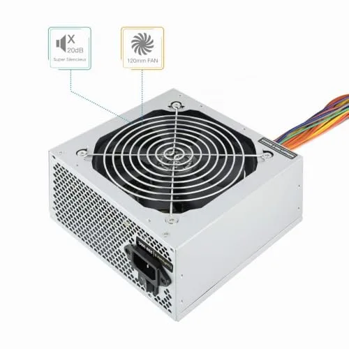Tooq Ecopower II TQEP-500SSE 500W - vue 2