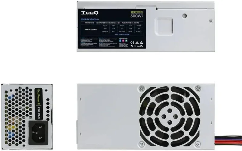 Tooq TFX500S-O Ecopower 500W