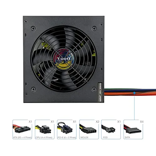 TooQ TQAPOLO-600SP 600W - vue 3