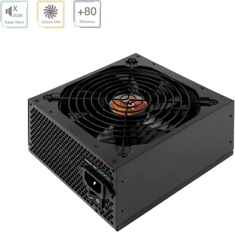 Fuente de Alimentación TooQ TQHELIOS-850SP 850W 80 PLUS Bronze ventilateur 120 mm - image 4