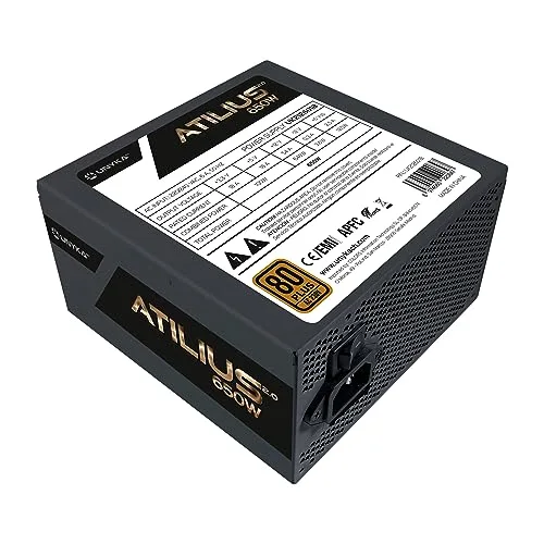 UNYKAch Atilius 2.0 650W 80+ Bronze noir - vue 2