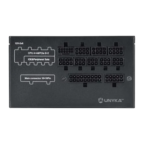 UNYKAch ATILIUS 3.1 850W 80+ Gold full modulaire - vue 5