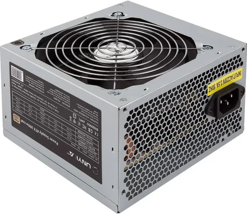 Alimentation UNYKAch ATX 300W 85% Efficacité - image 2