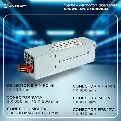 UNYKAch CRPS 800W 80+ Platinum - vue 4