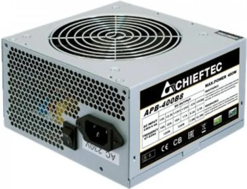 Value APB-400B8 unité d''alimentation d''énergie 20+4 pin ATX PS/2 Argent alimentation 400 watt - image 2