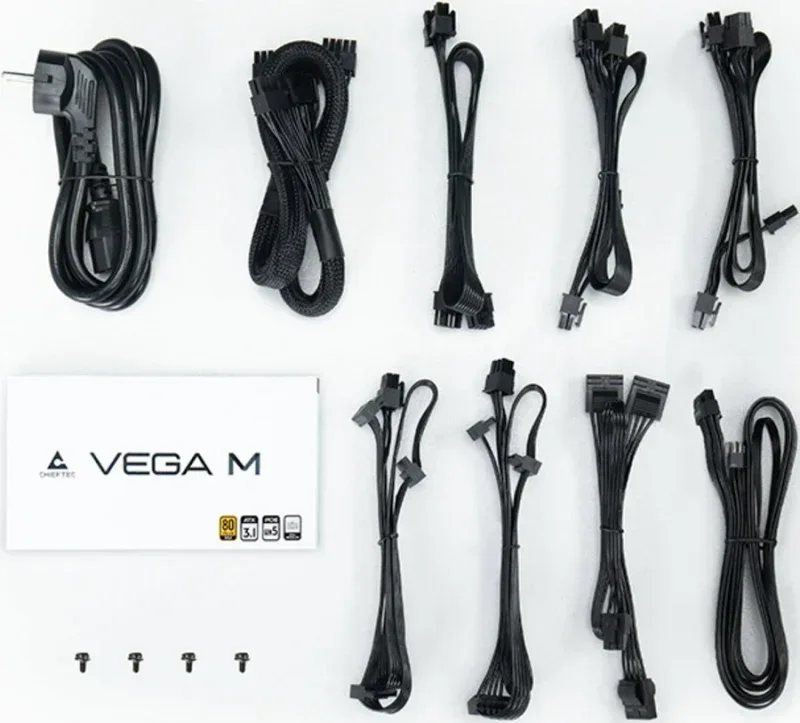 Vega PPG-750-C unité d''alimentation d''énergie 20+4 pin ATX ATX Noir alimentation  modulaire 750 watt - image 5