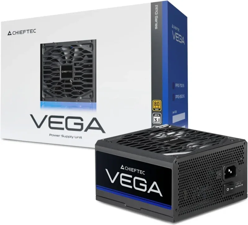 Vega PPG-850-S Watt unité d''alimentation d''énergie 20+4 pin ATX ATX Noir alimentation  850 watt - image 2