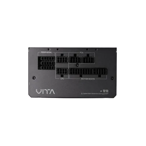 VITA GM 650W modulaire noir - vue 3