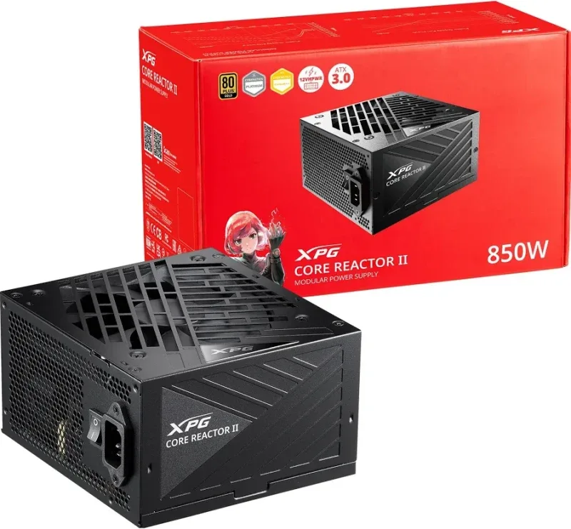 Alimentation modulaire XPG 850 W 80+ Gold Coreactor II avec protections avancées - image 2