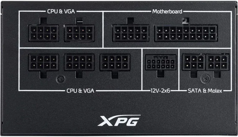 XPG COREREACTOR II VE 750W unité d'alimentation d'énergie 24-pin ATX ATX Noir - image 5