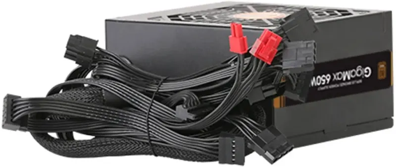 Alimentation ATX Zalman GigaMax GVII 650W Noir avec protection multiple et connecteurs modulaires - image 2