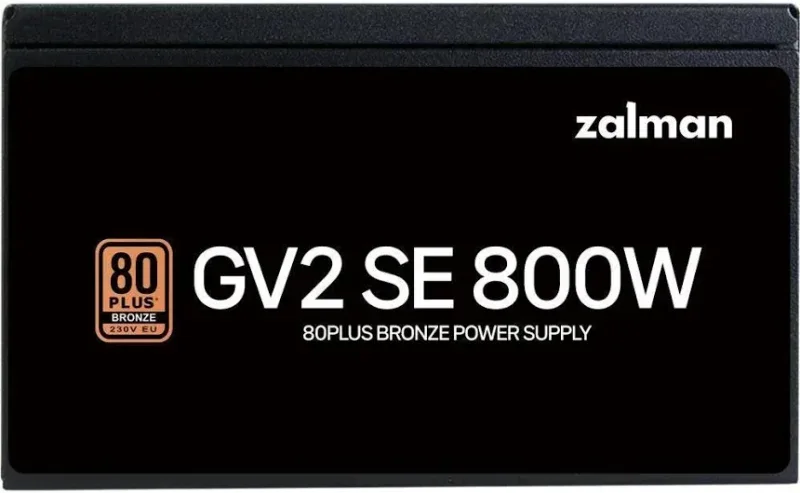 Bloc d'Alimentation Zalman 800W 80 PLUS Bronze GV2SE Ventilateur 12 cm ATX PFC Actif - image 3