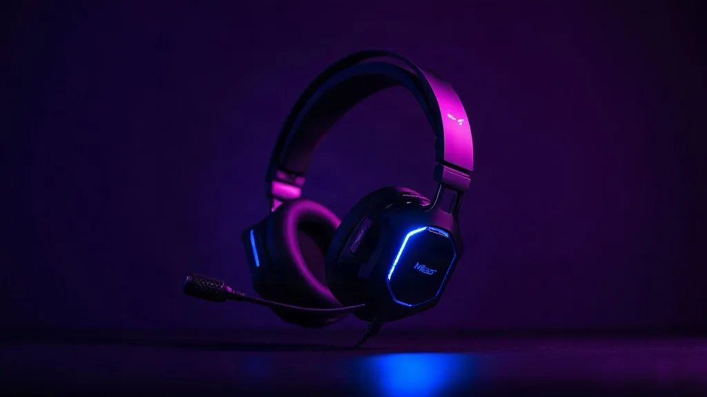 Micro casque gaming avec boom cardioïde pour streaming et Discord en 2026