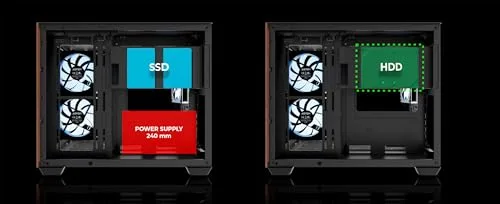 Abysm Danube Sava 285C mATX RGB - vue 7