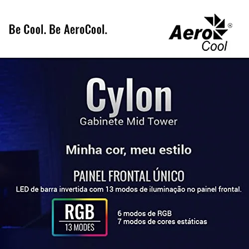 AeroCool Cylon LED ATX RGB - vue 8