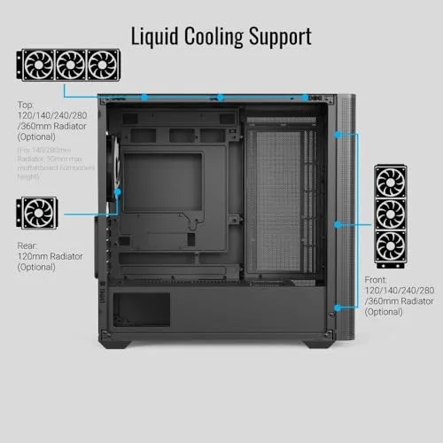 Aerocool D301A Mesh ATX RGB - vue 9