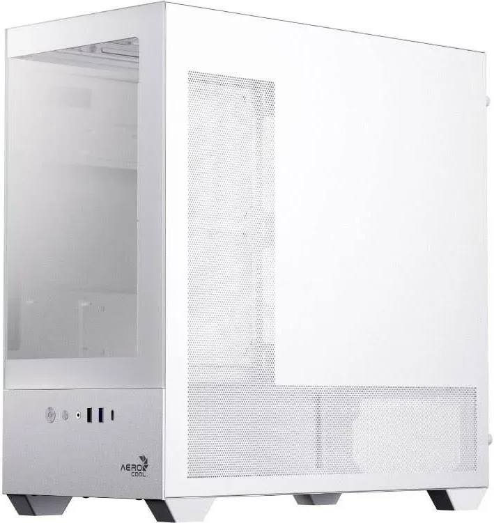 Aerocool P300D Digi-G mATX White - vue 3