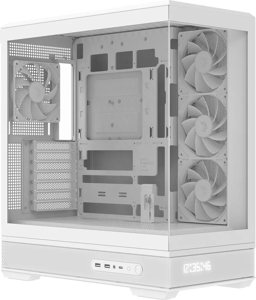 AeroCool P500B Digi-WT mATX - vue 4