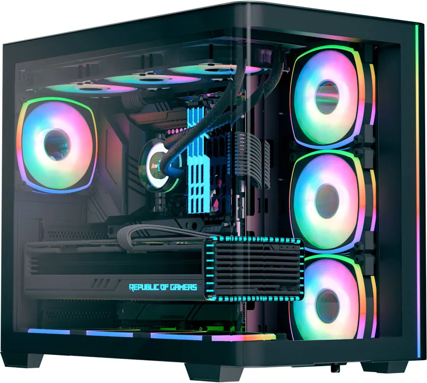AeroCool P500C EVO-G mATX - vue 2