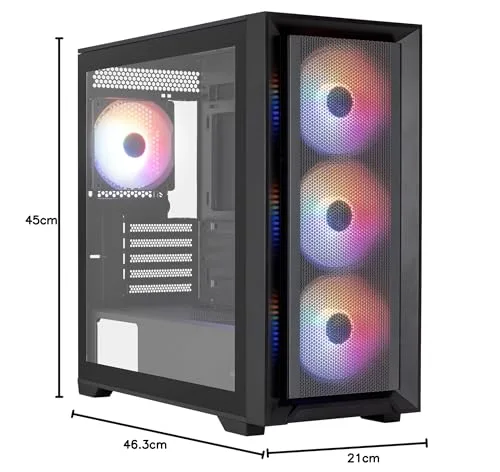 Aerocool Ternmini mATX RGB - vue 7