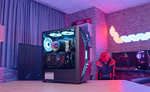 Aerocool ThunderX3 CRONUSBK ATX RGB - vue 2