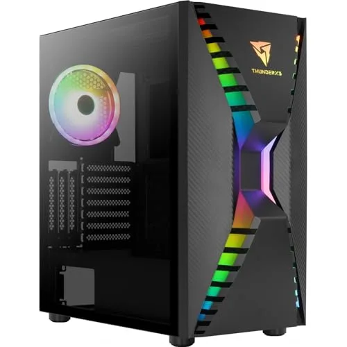 Aerocool ThunderX3 CRONUSBK ATX RGB - vue 3