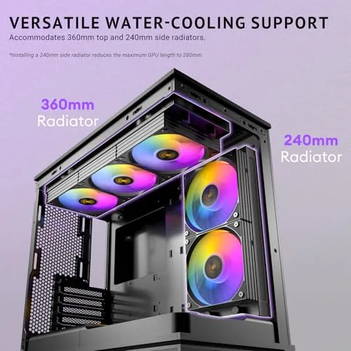 Antec C2M ARGB mATX RGB - vue 8