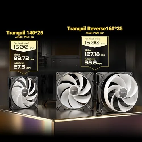 Antec C8 ARGB E-ATX RGB - vue 4