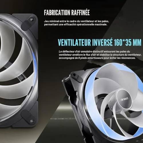 Antec C8 ARGB E-ATX RGB - vue 5