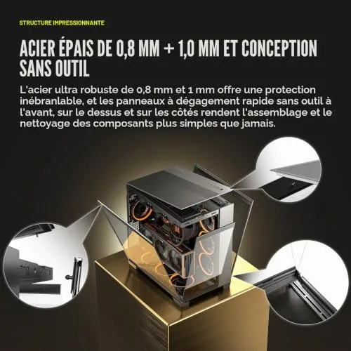 Antec C8 ARGB E-ATX RGB - vue 8