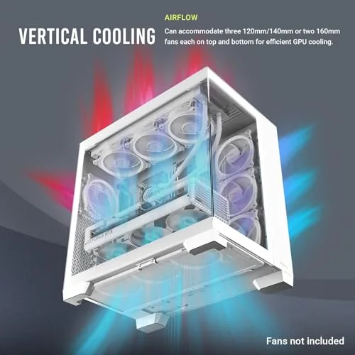 Antec C8 White ATX - vue 3