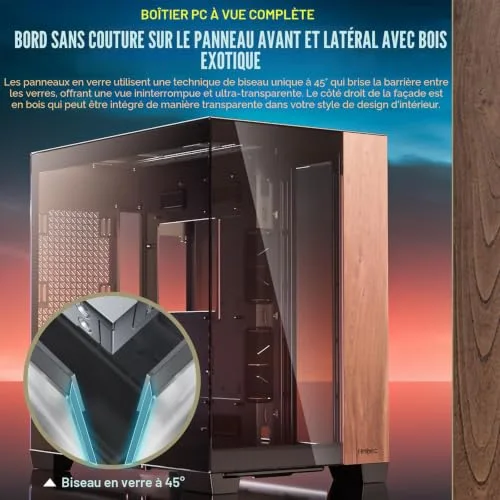 Antec C8 Wood E-ATX - vue 2