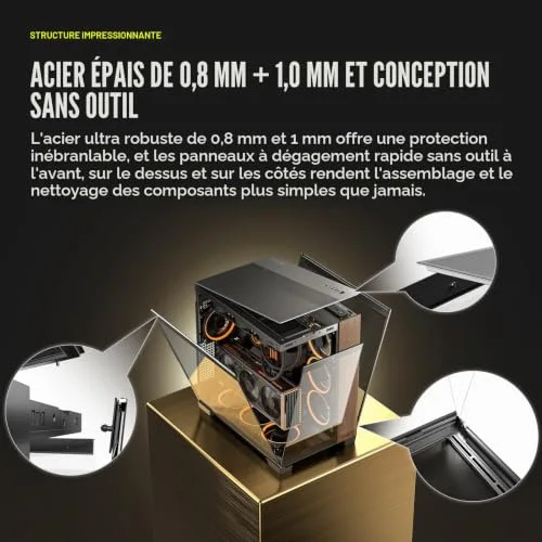 Antec C8 Wood E-ATX - vue 5
